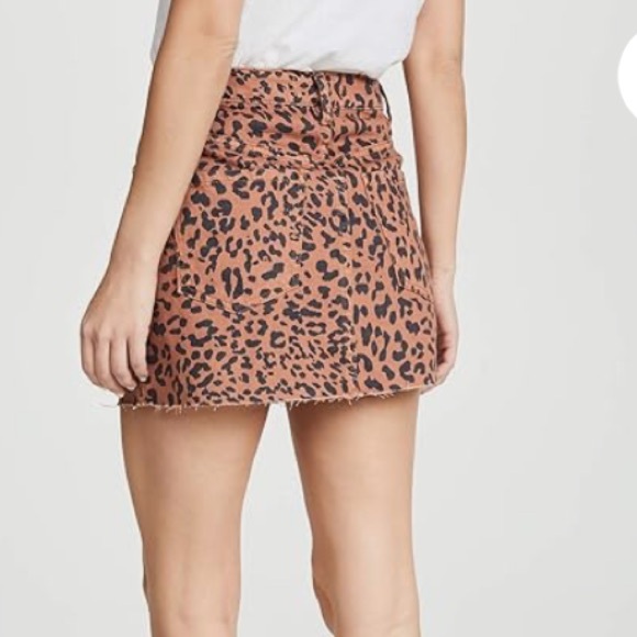 Free People Women's Zip It Up Printed Miniskirt, Pineapple Combo - Picture 4 of 8